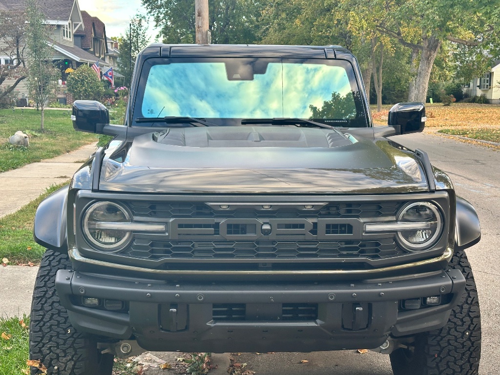 Olive Green Ford Bronco Raptor