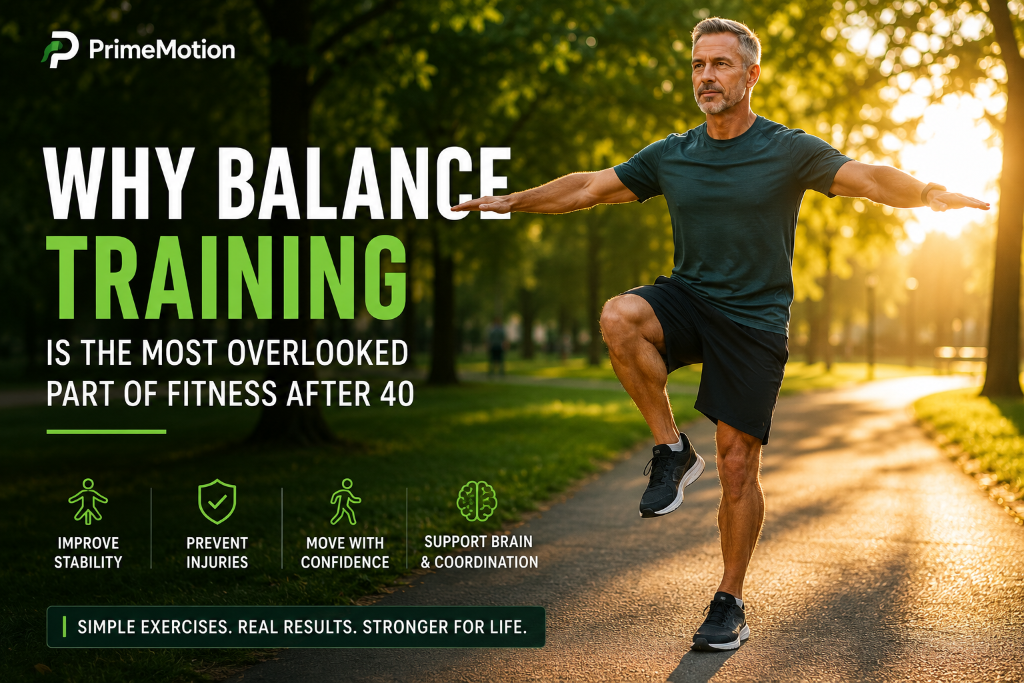Why Balance Training Is the Most Overlooked Part of Fitness After 40