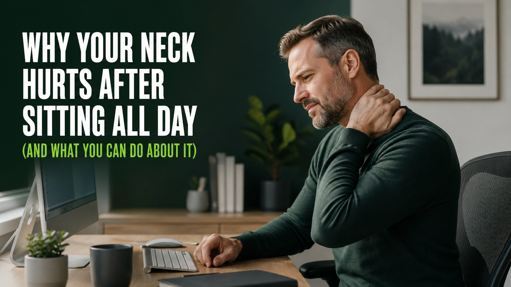 Why Your Neck Hurts After Sitting at a Desk All Day—and What You Can Do About It