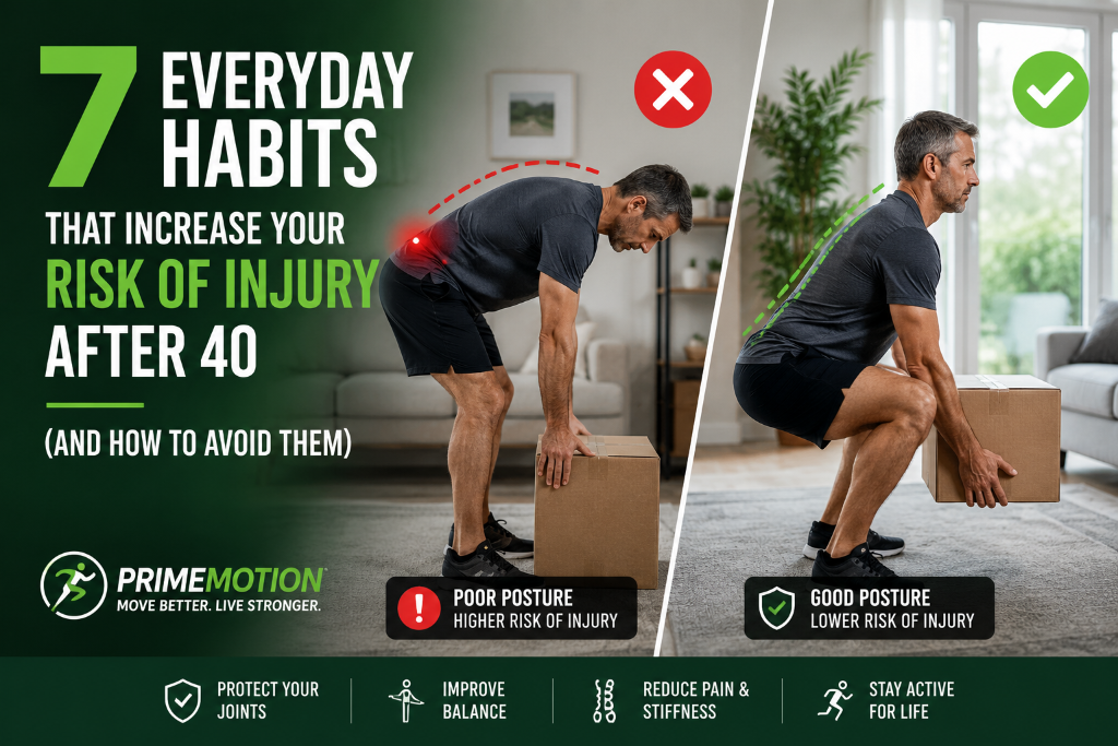 7 Everyday Habits That Increase Your Risk of Injury After 40 (And How to Avoid Them)