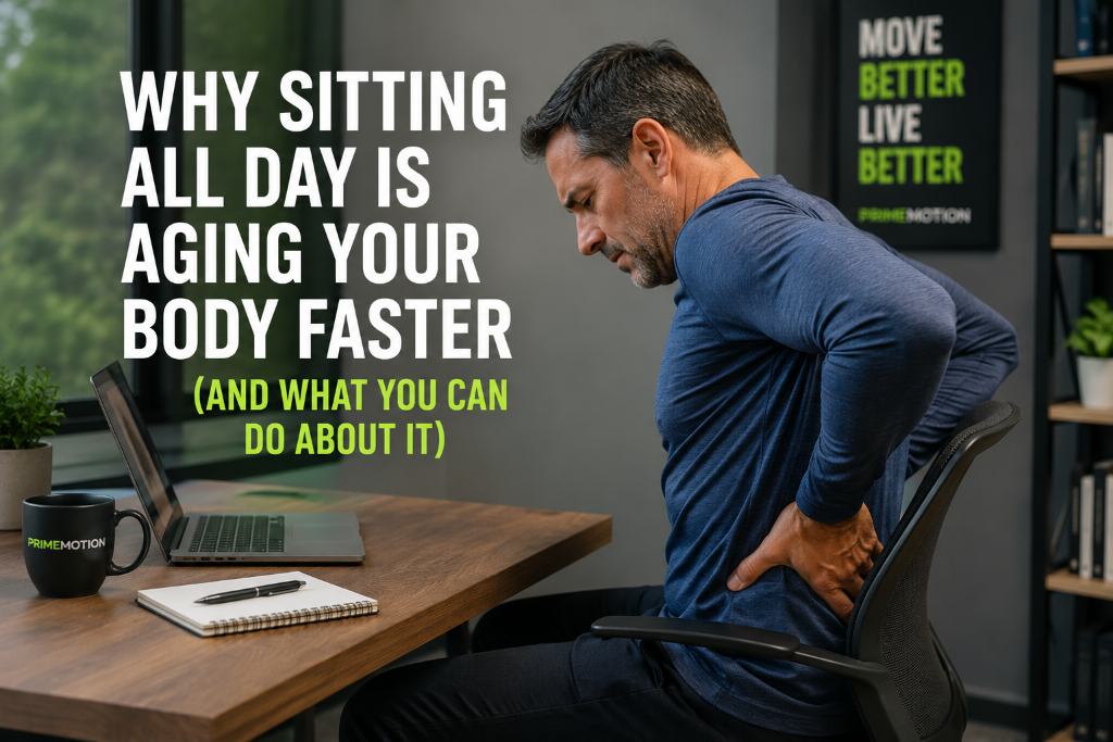 Why Sitting All Day Is Aging Your Body Faster (And What You Can Do About It)
