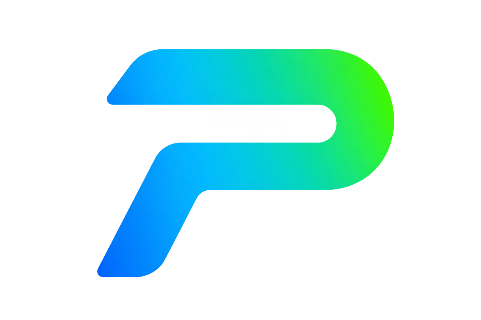PrimeMotion gradient P brand mark
