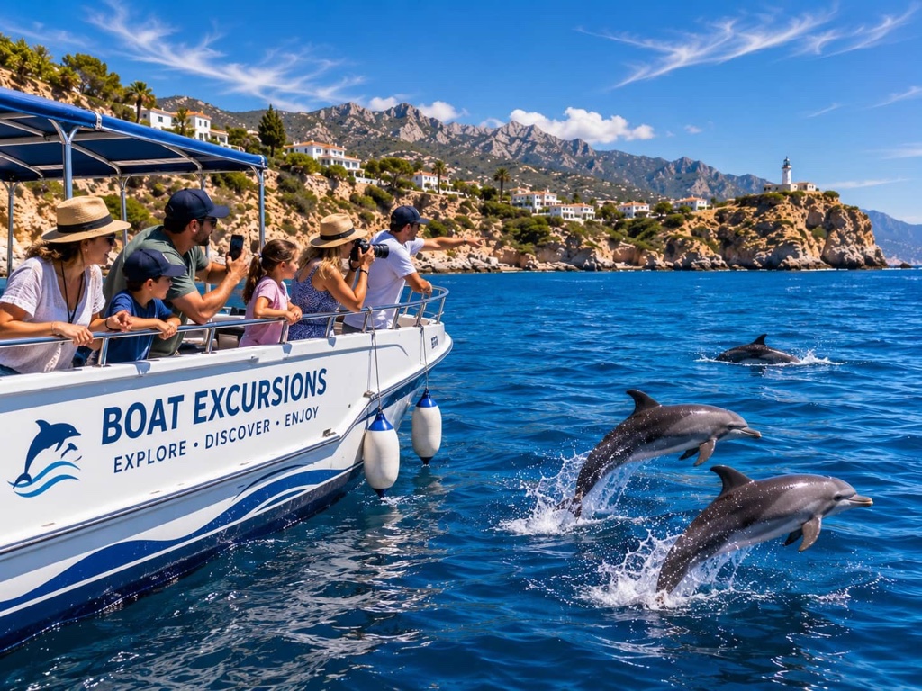 Boat excursions and marine wildlife
