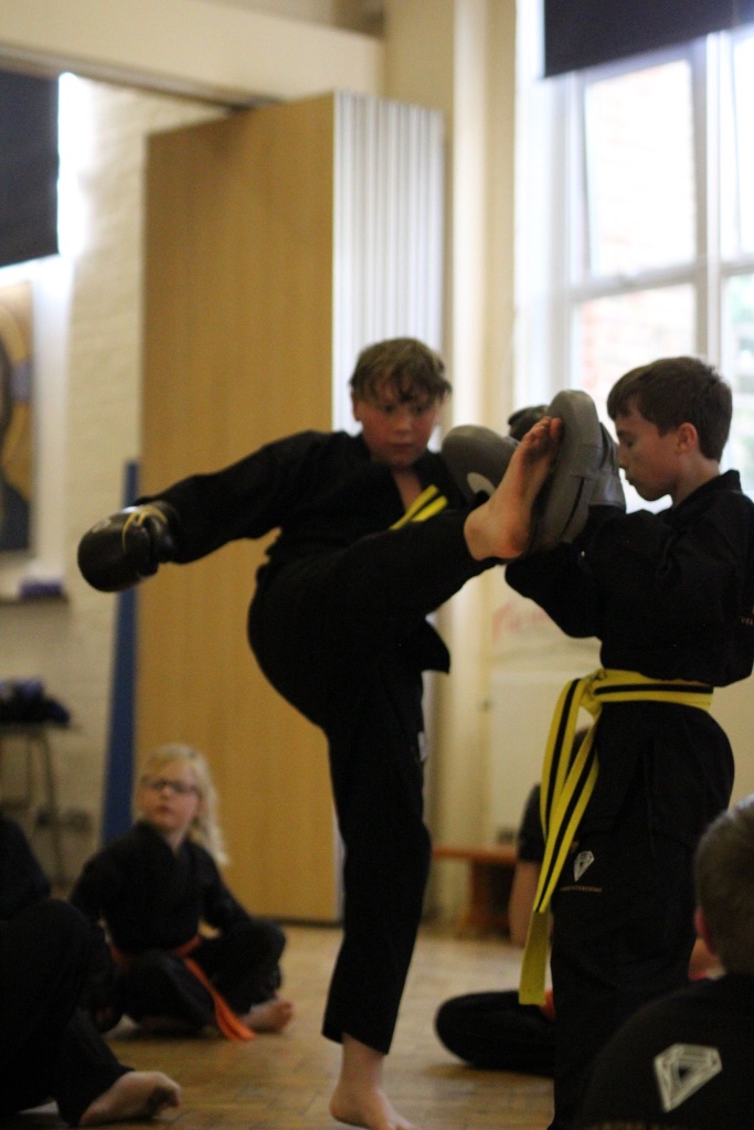 Junior kick technique