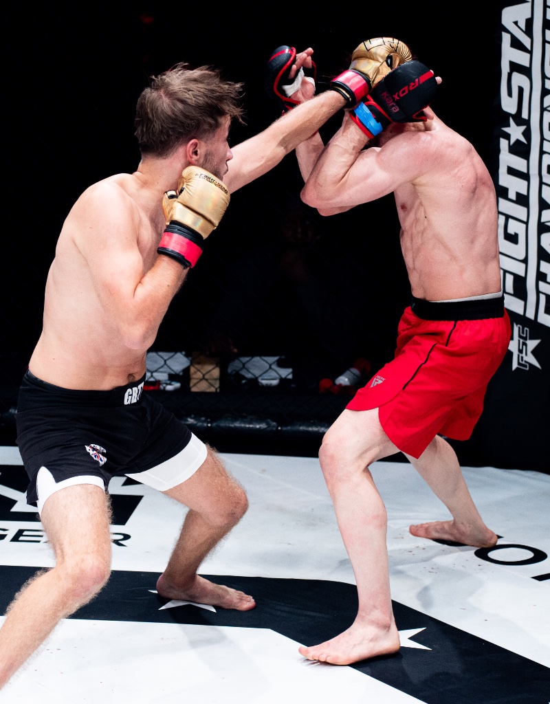 Landing a strike — Fightstar Championship