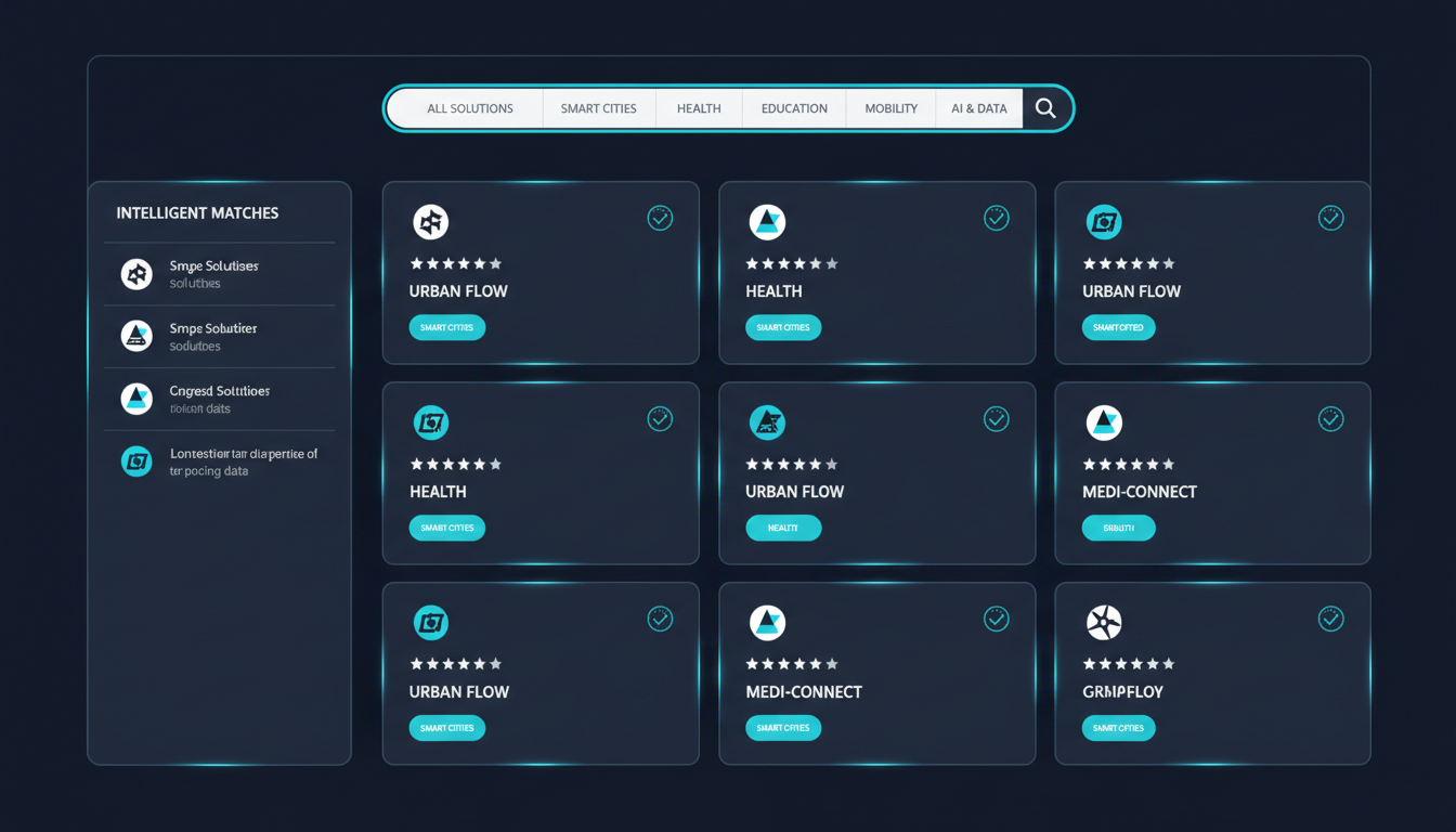 Interface do Marketplace GovTech