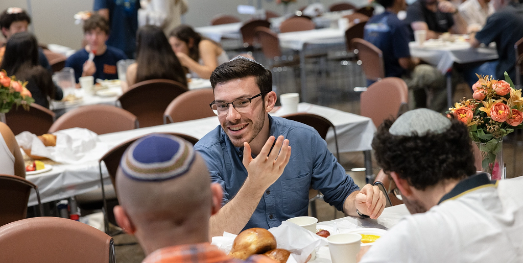 Jewish community gathering