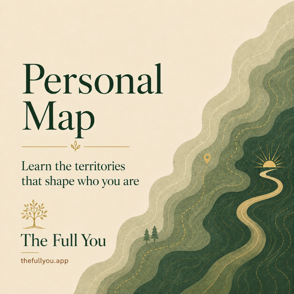The Personal Map — a map of your patterns, strengths, values, needs, and protective responses