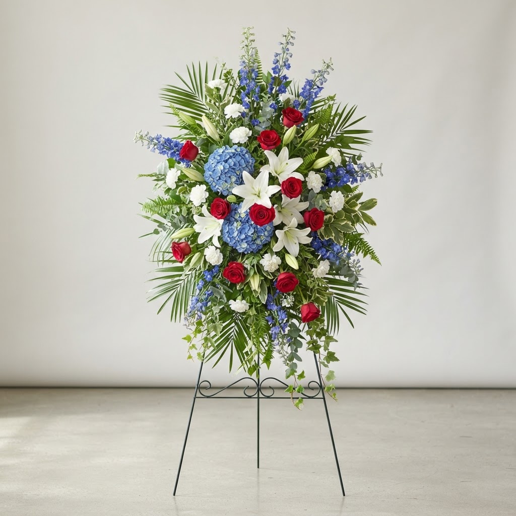 Patriot Tribute Standing Spray