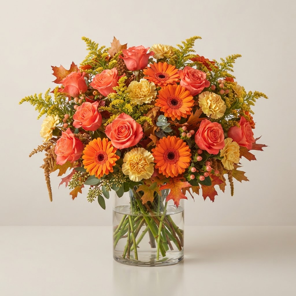 Fall Coral Sunset