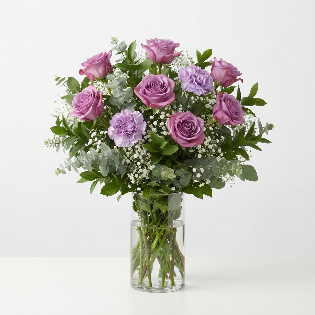 Twilight Vase floral arrangement from Rainbow Flowers LLC in Florence, SC