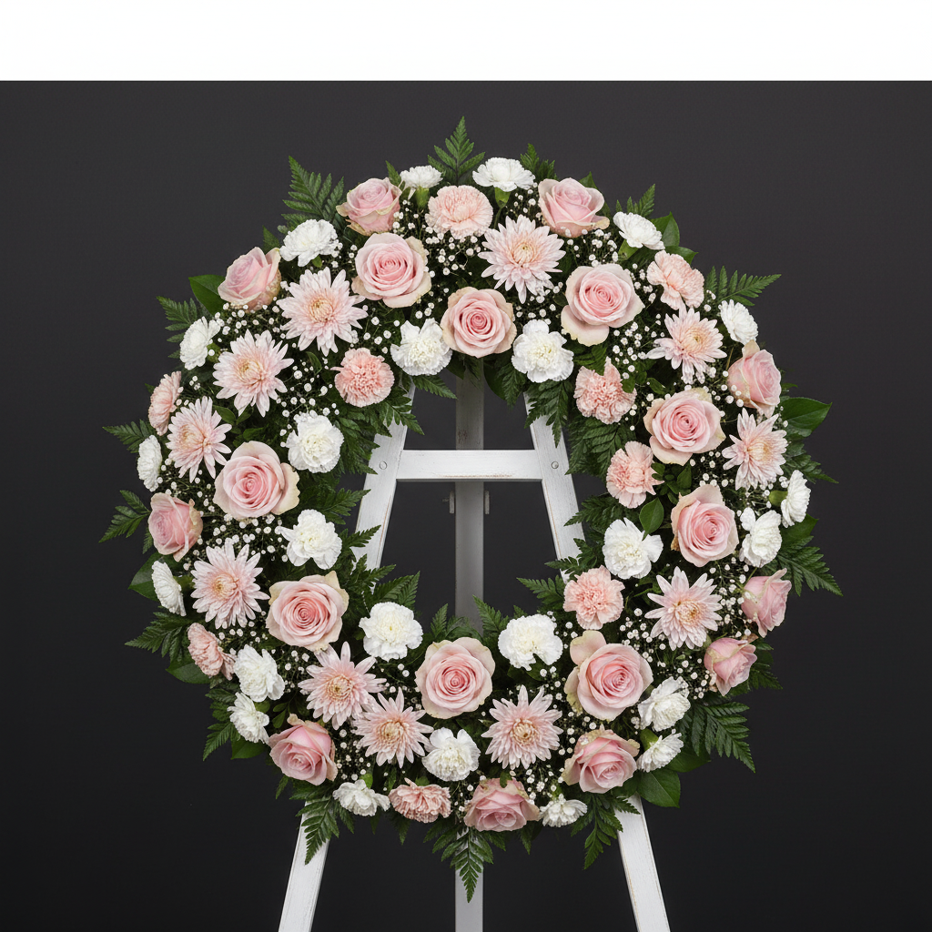 Blush Serenity Wreath