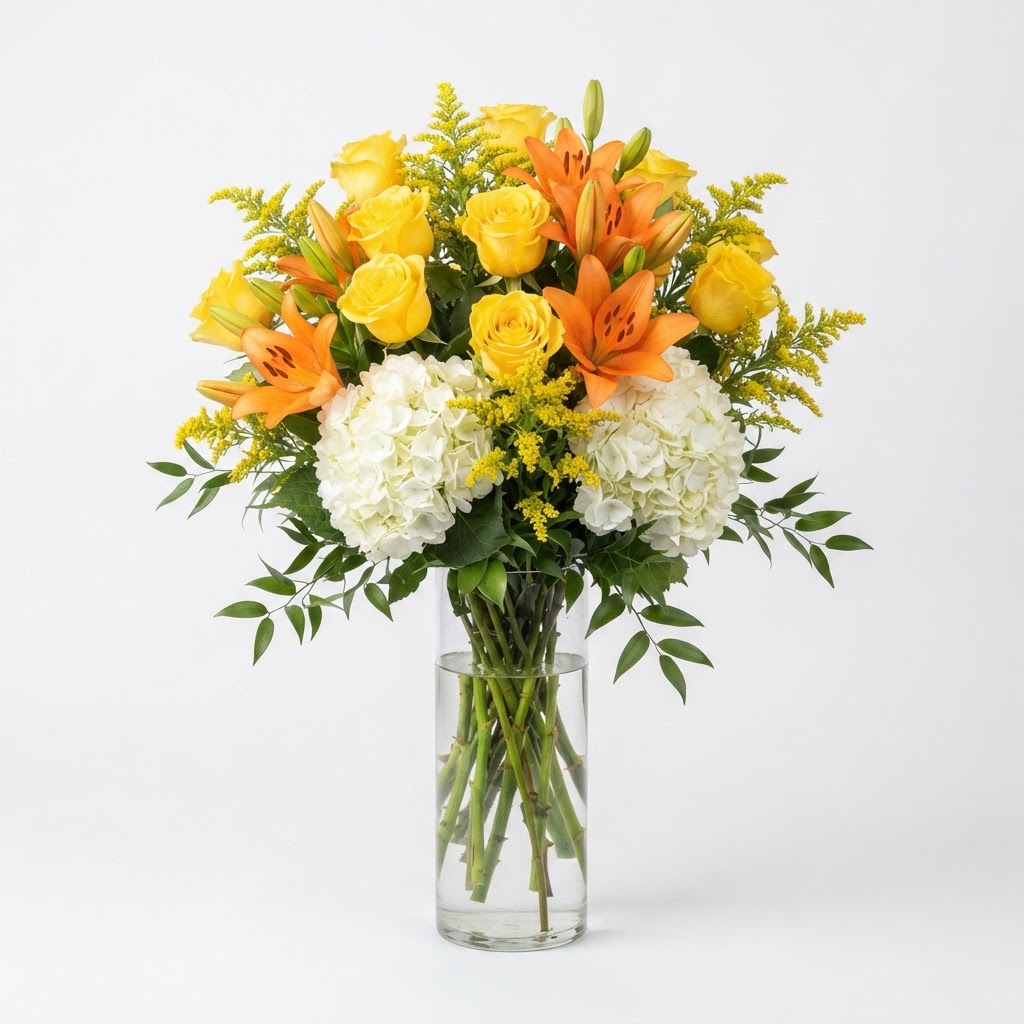 Golden Splendor Vase
