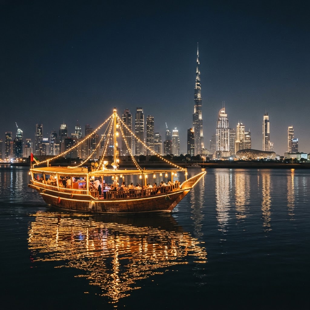 Dubai Dhow Cruise Dinner: An Unforgettable Experience on the Creek