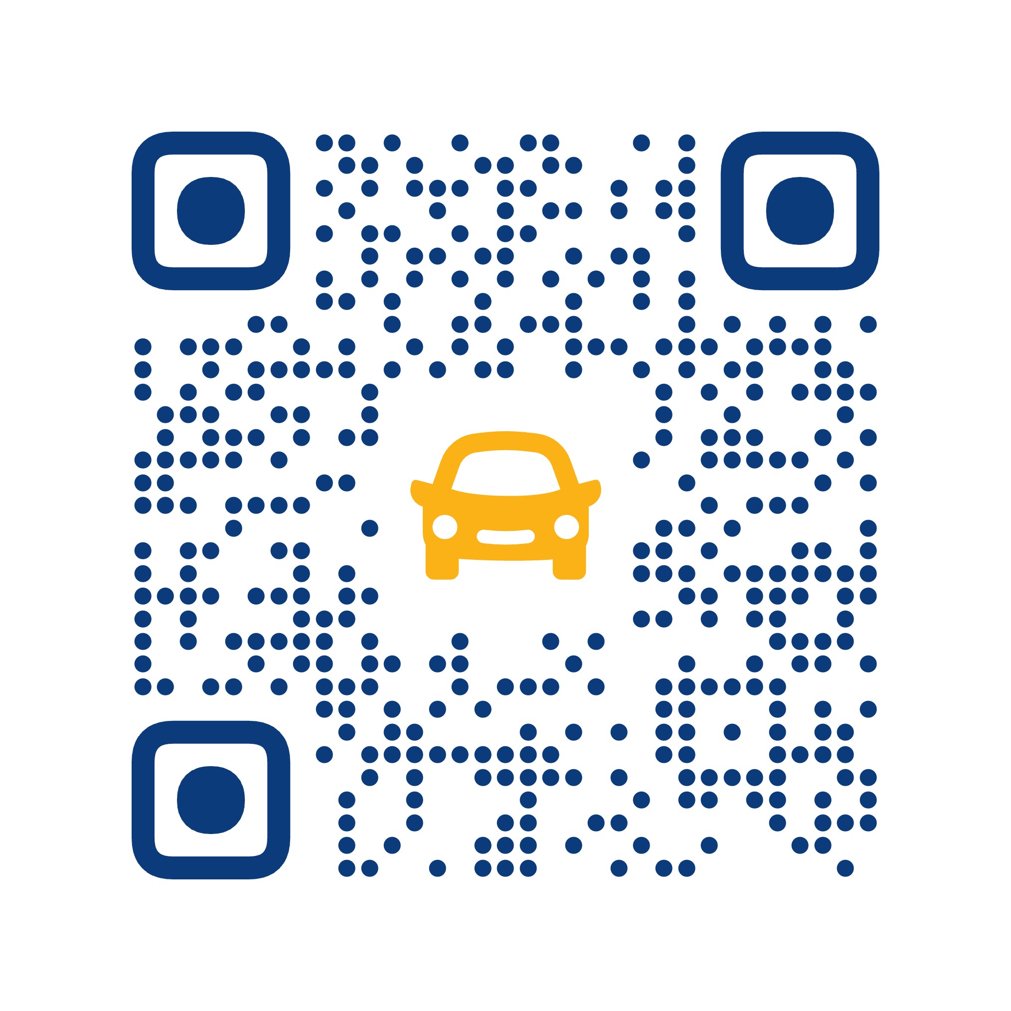 Scan QR code for mobile access to KiwiTaxi