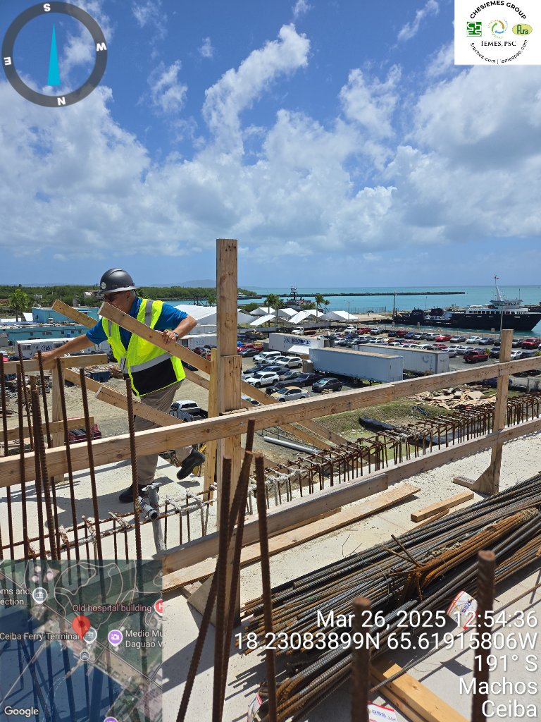 Inspection at ferry terminal