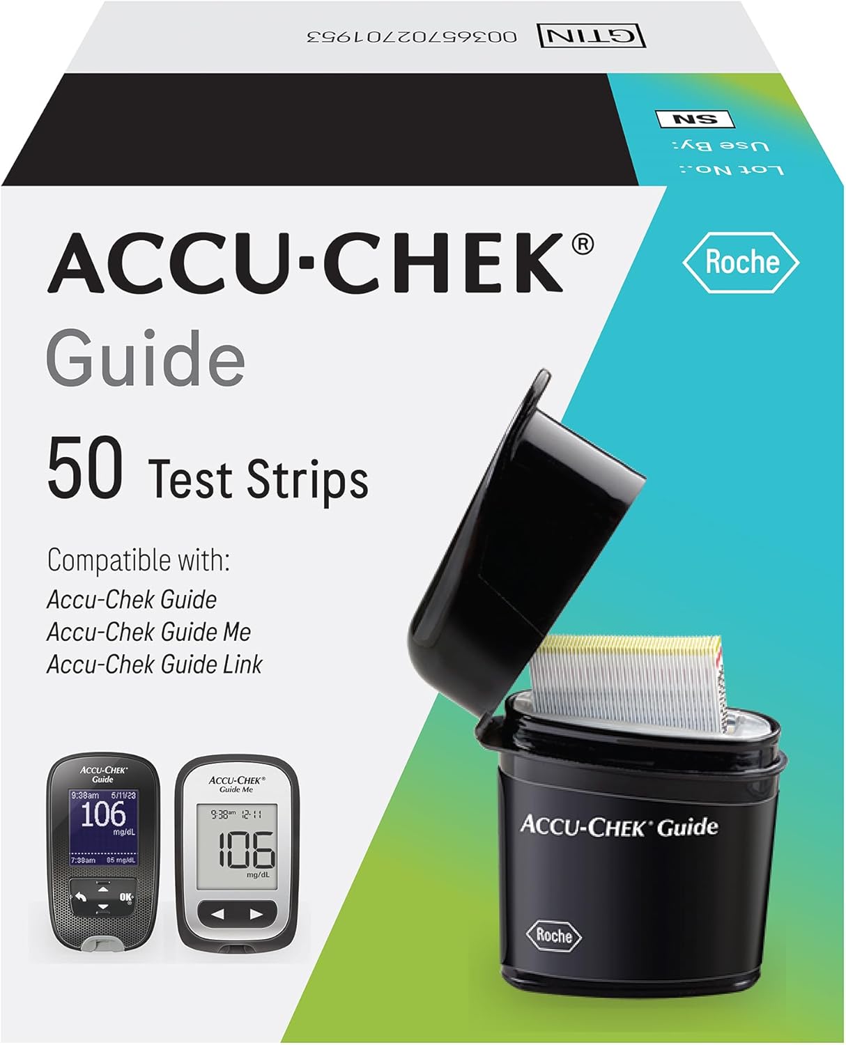 Accuchek Guide Retail- 50 ct