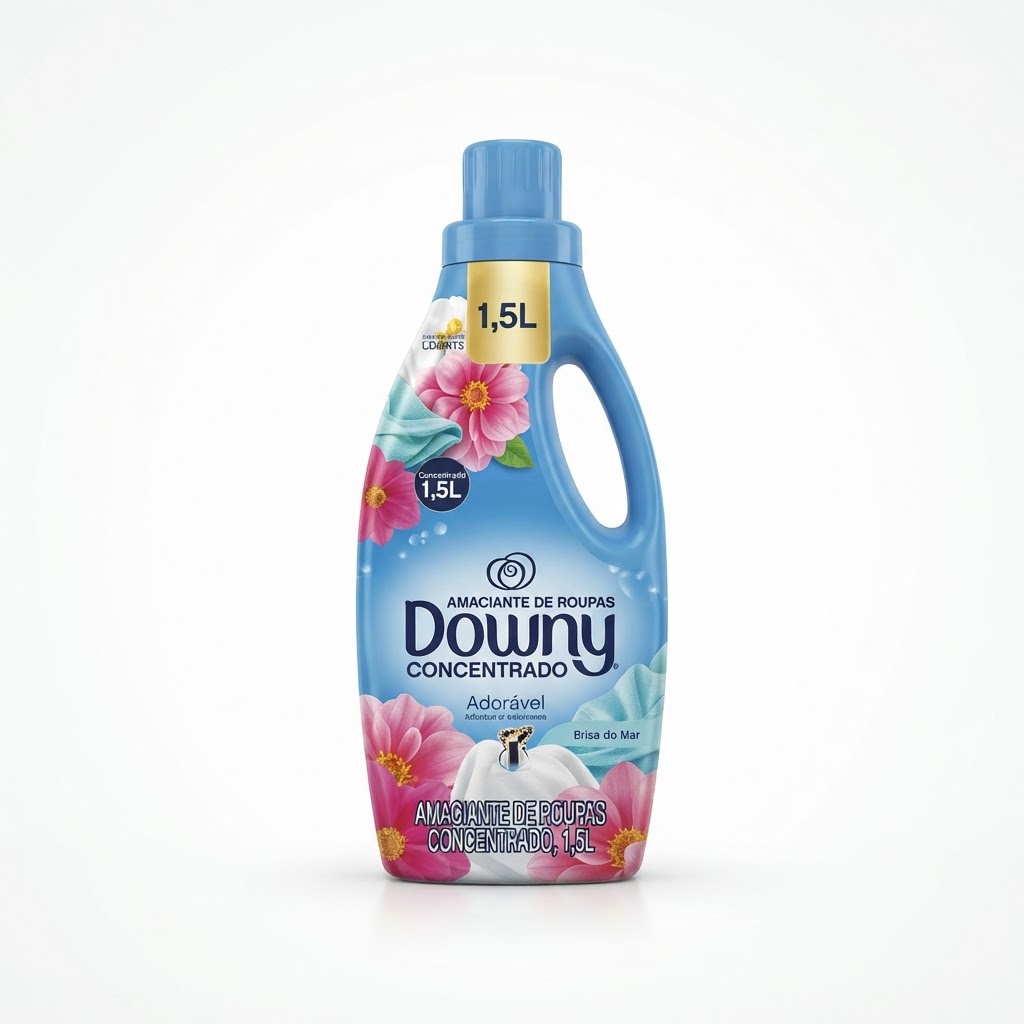 Amaciante de Roupas Downy Concentrado 1,5L