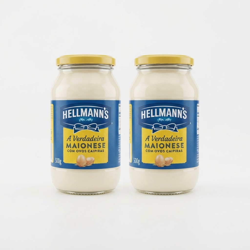 Kit Maionese Hellmann's 500g c/2