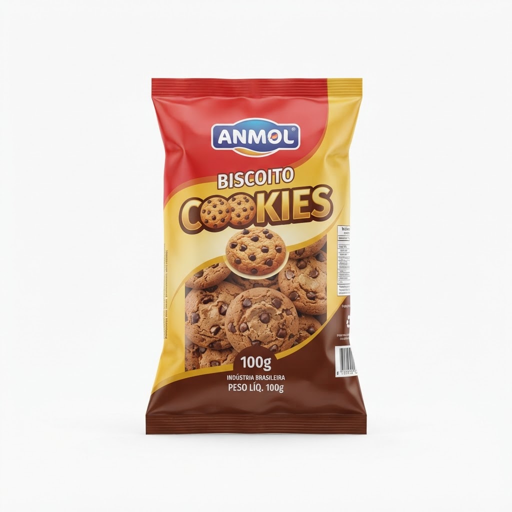 Biscoito Cookies Anmol Cx. 100g