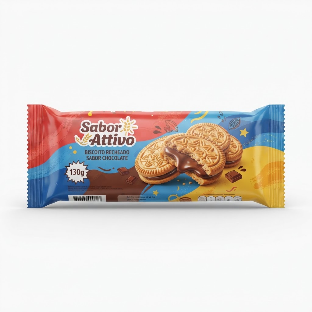 Biscoito Recheado Treloso 120g/130g Ou Nikito 120g