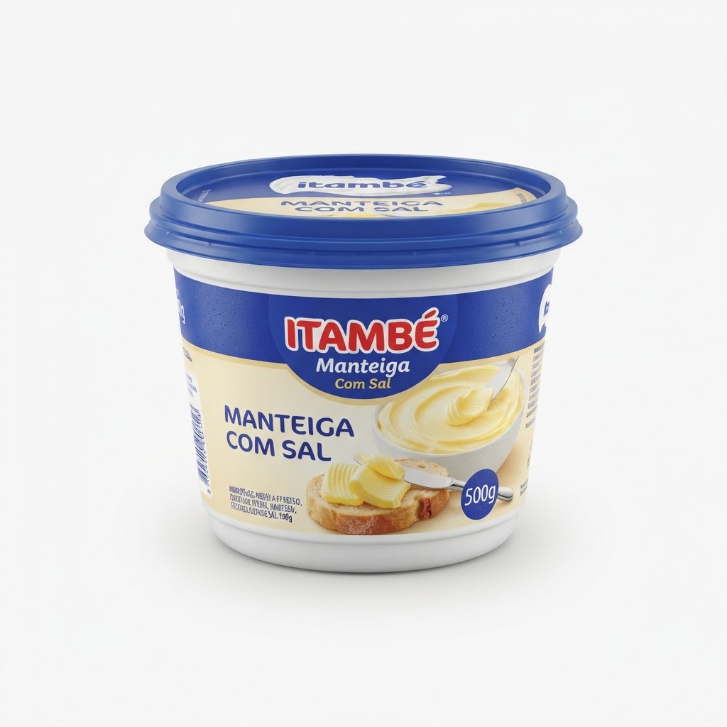 Manteiga Itambé c/Sal 500g