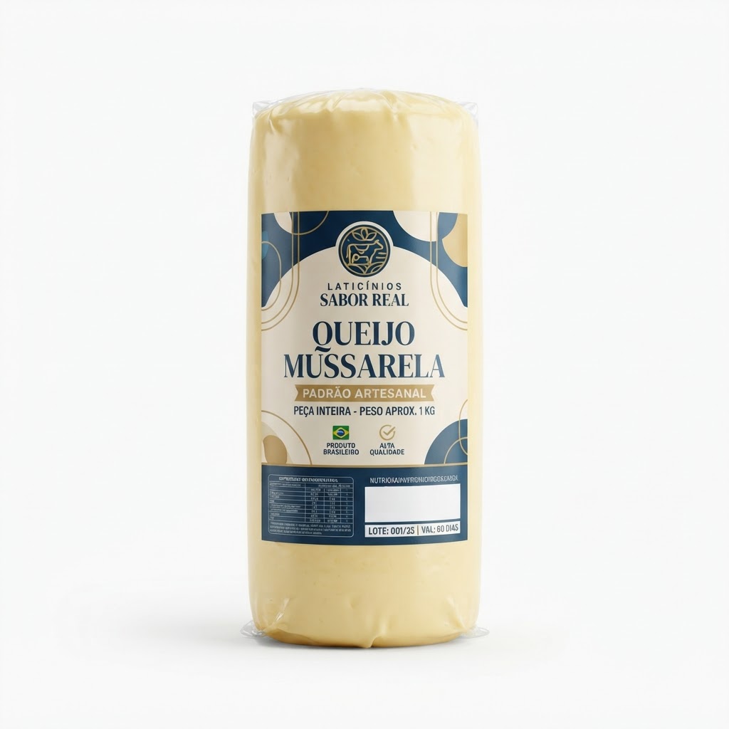 Queijo Mussarela Mutumilk Peça kg