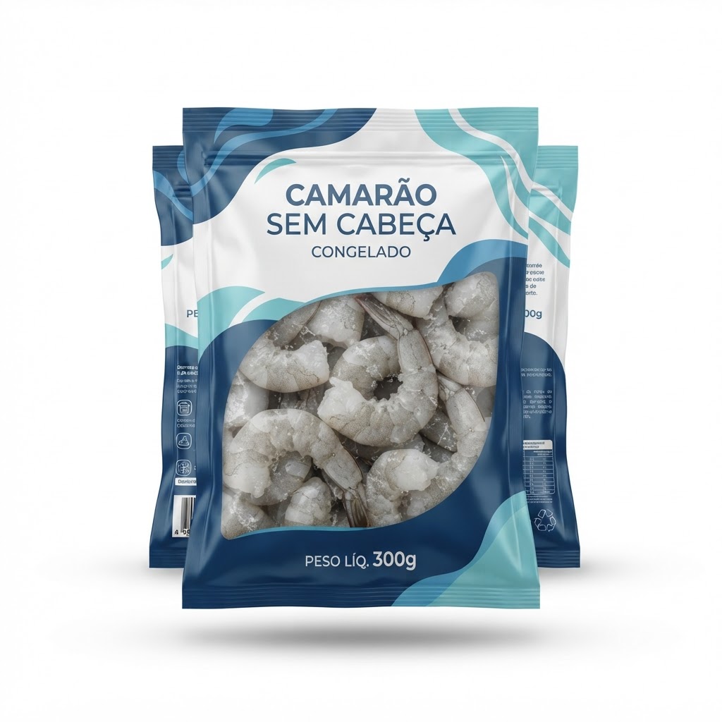 Camarão Maris s/ Cabeça Cong. Pcte. 300g