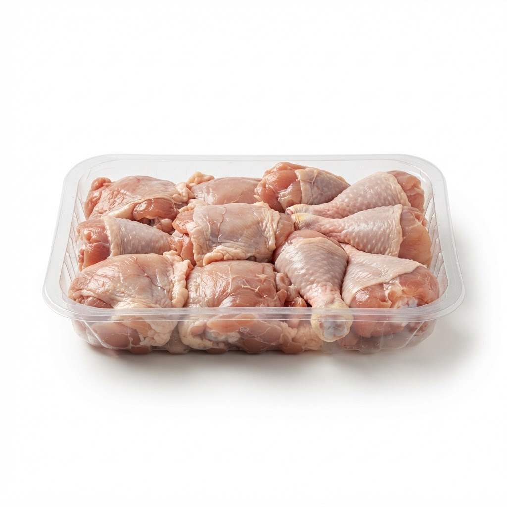 Filé de Coxa e Sobrecoxa de Frango Rivelli Cong. Band. 1kg