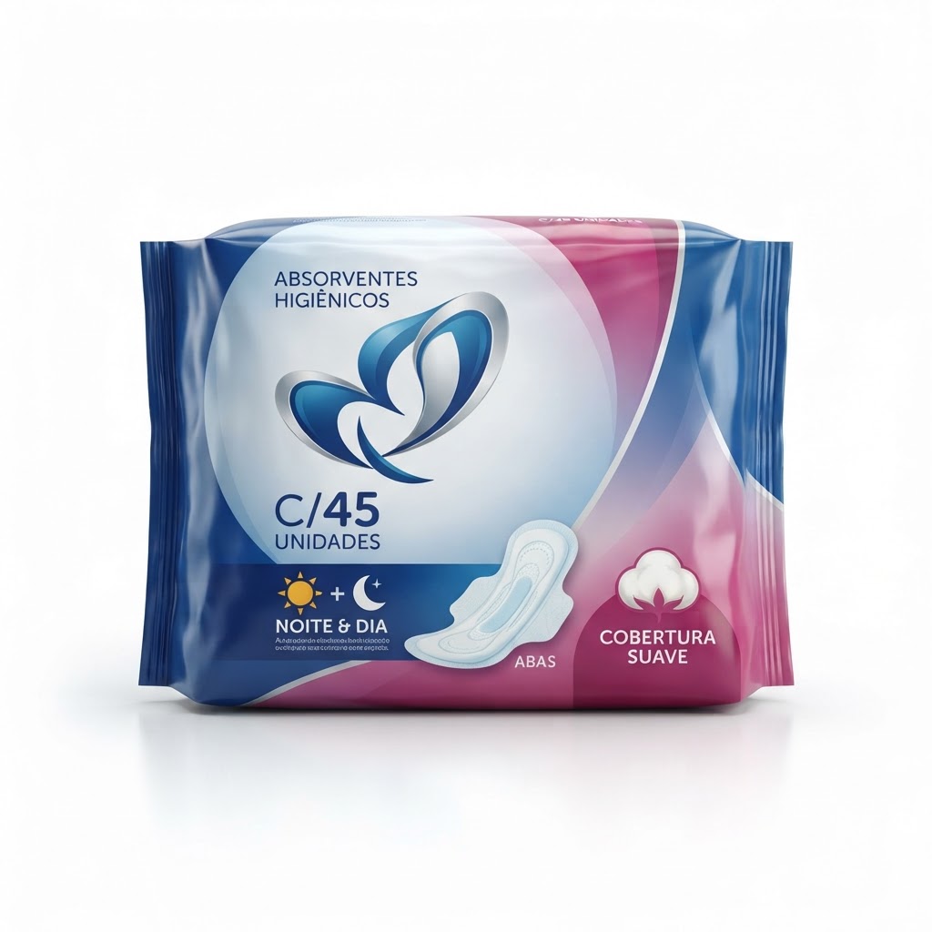 Absorvente Sym C/45 Noite Dia C/Abas