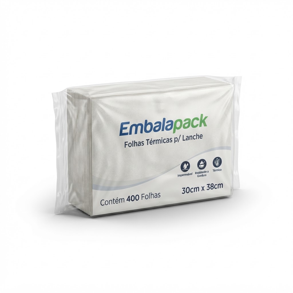 Papel Dalpack P/Lanche 30X38cm C/400