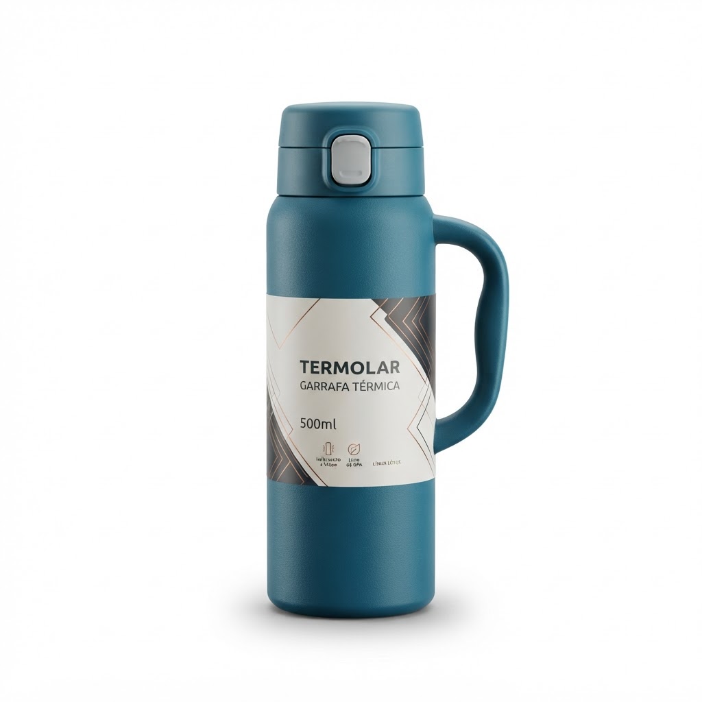 Garrafa Térmica Soprano Lótus 500ml