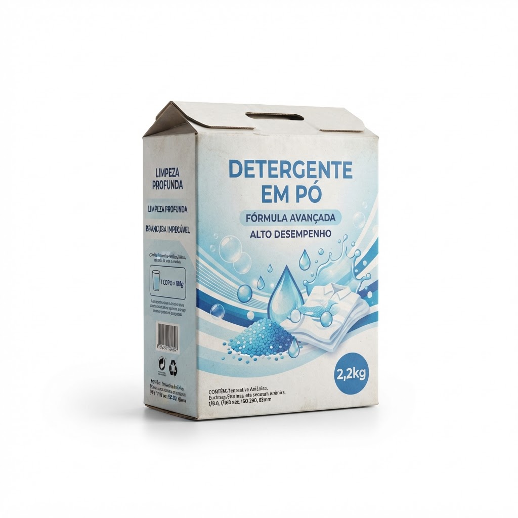 Detergente em Pó BH Cx. 2,2kg