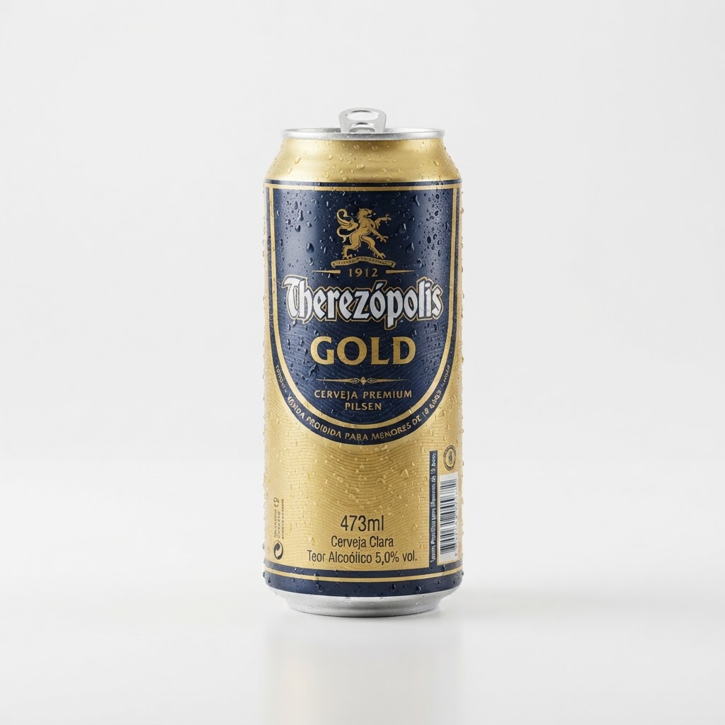 Cerveja Therezópolis Gold Latão 473ml