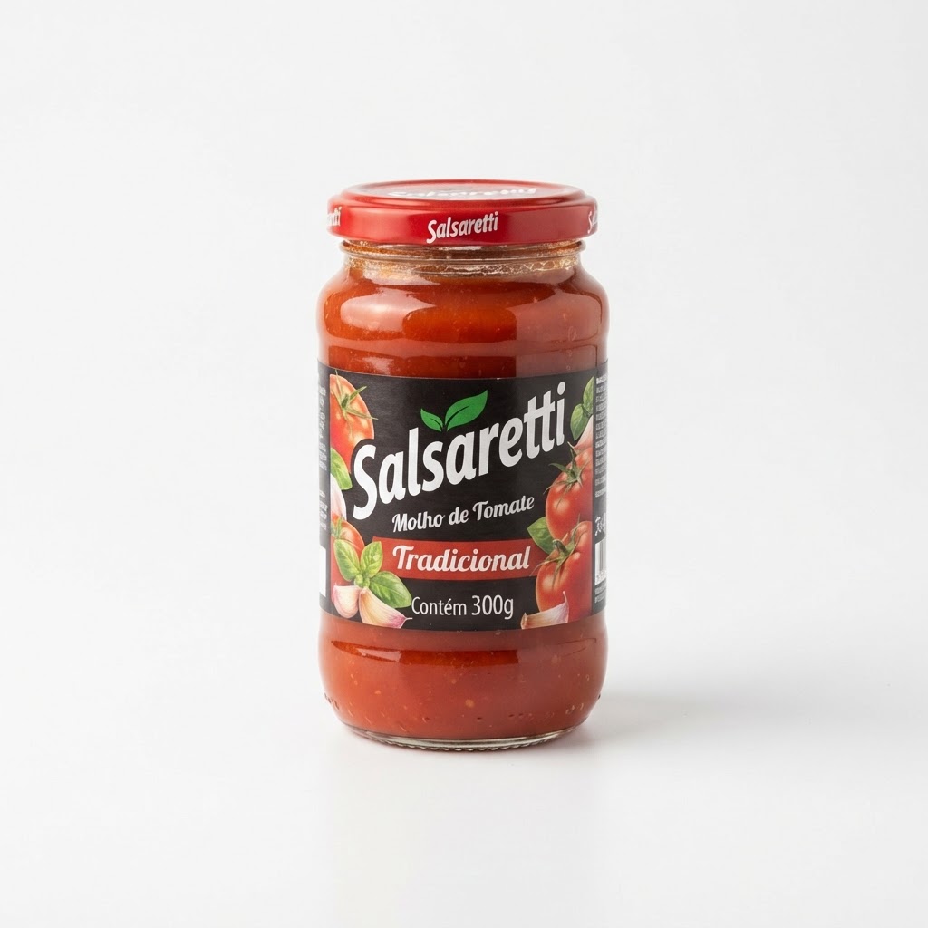 Molho de Tomate Salsaretti Trad. Sc. 300g