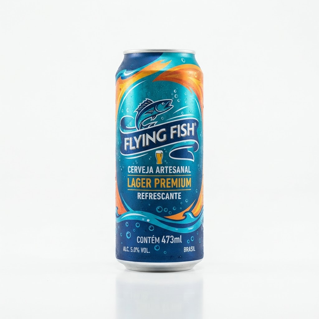 Cerveja Flying Fish Latão 473ml