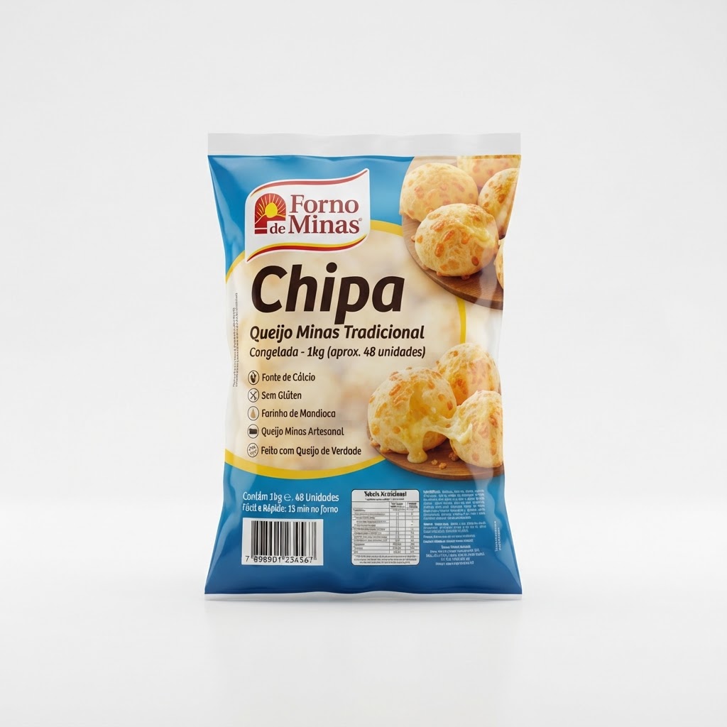 Chipa Forno de Minas Cong. 1kg