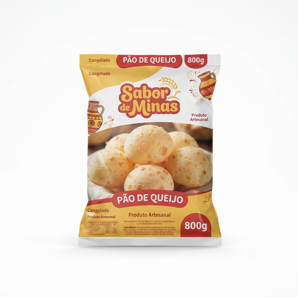 Pão De Queijo Mania De Minas 800G
