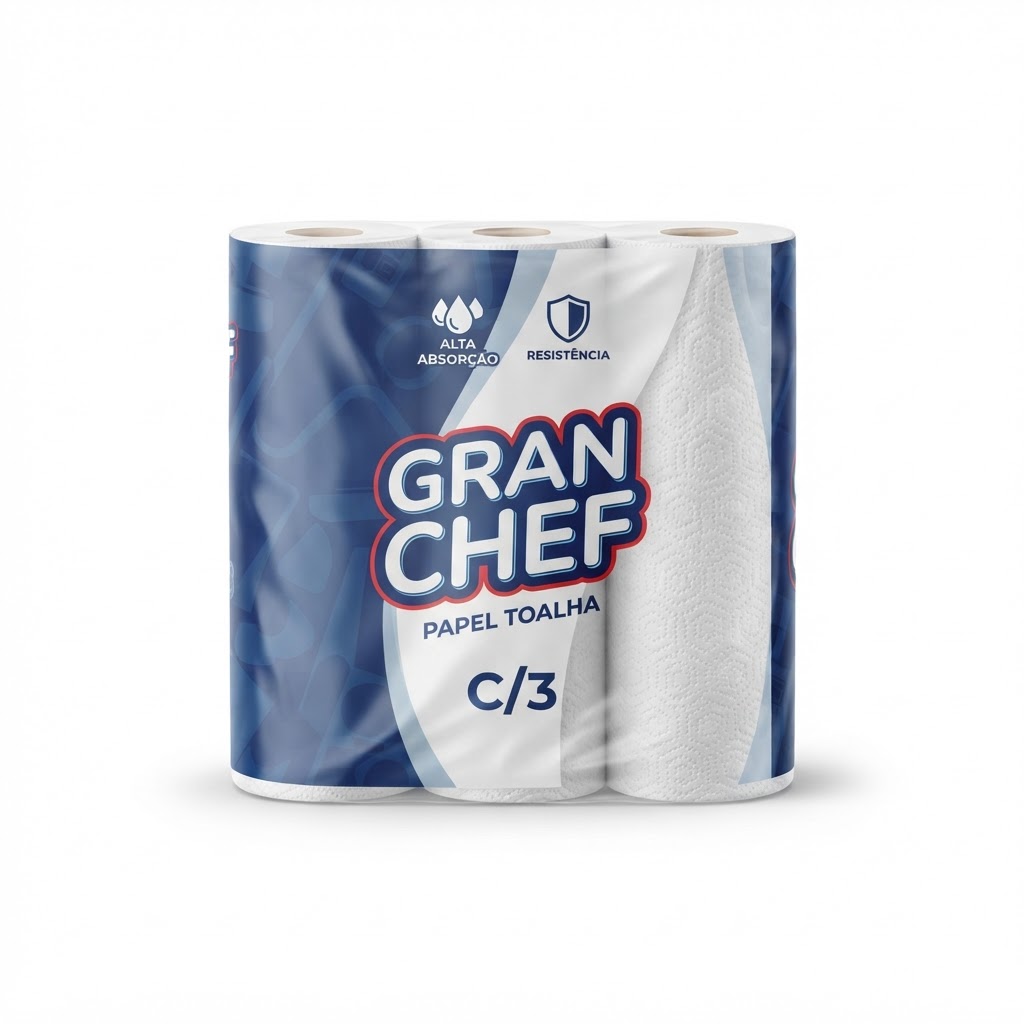 Papel Toalha Mili C/3 Gran Chef