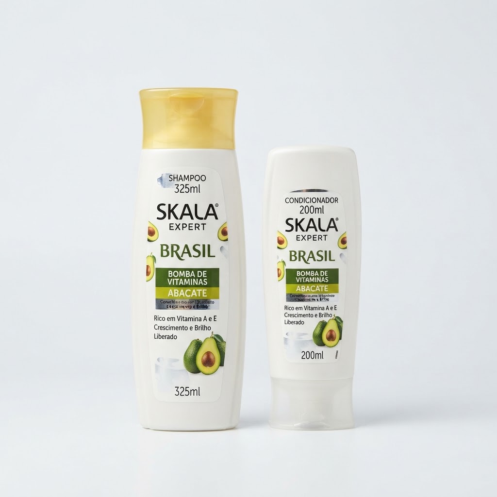 Kit Shampoo Skala 325ml + Condicionador 200ml