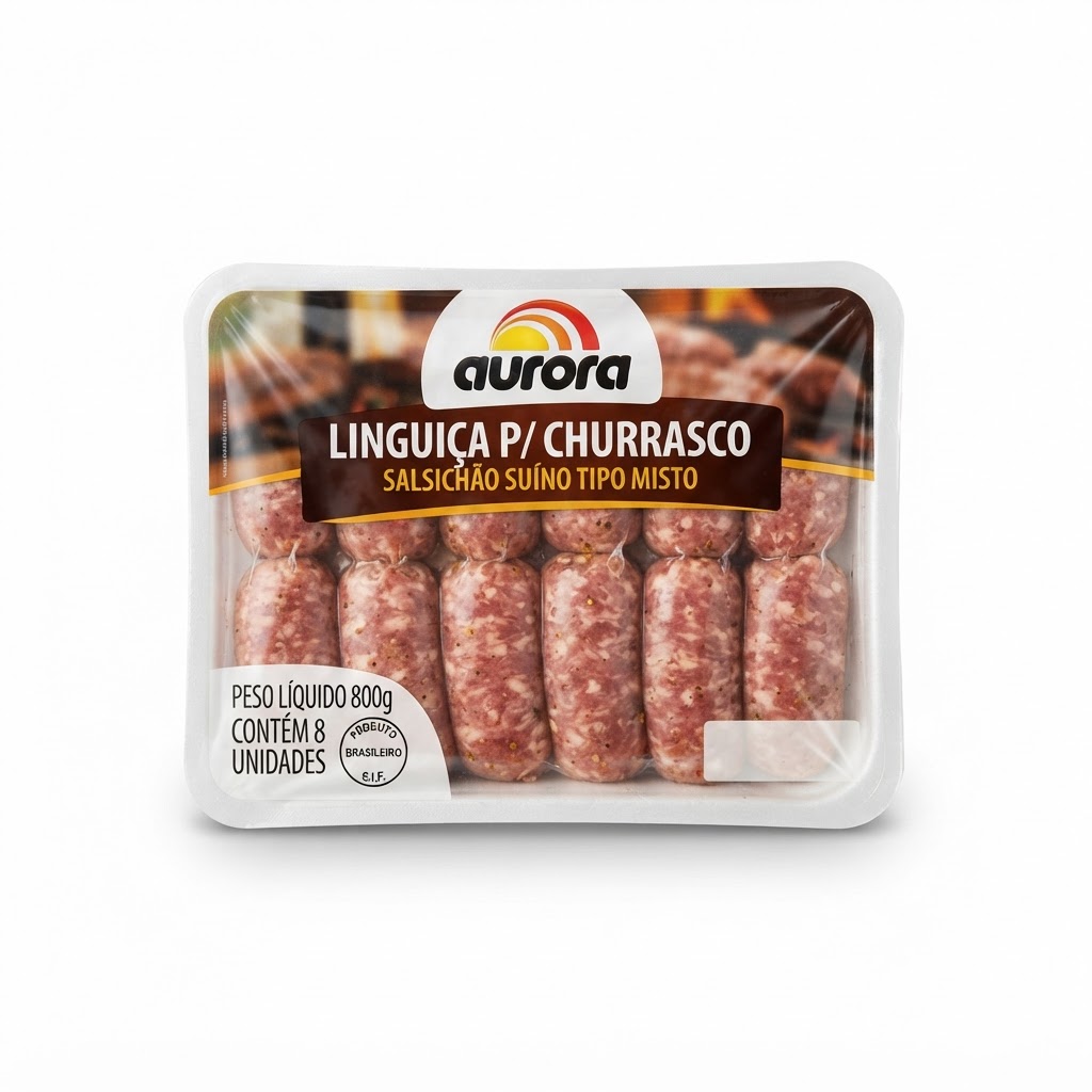 Linguiça p/ Churrasco Aurora
