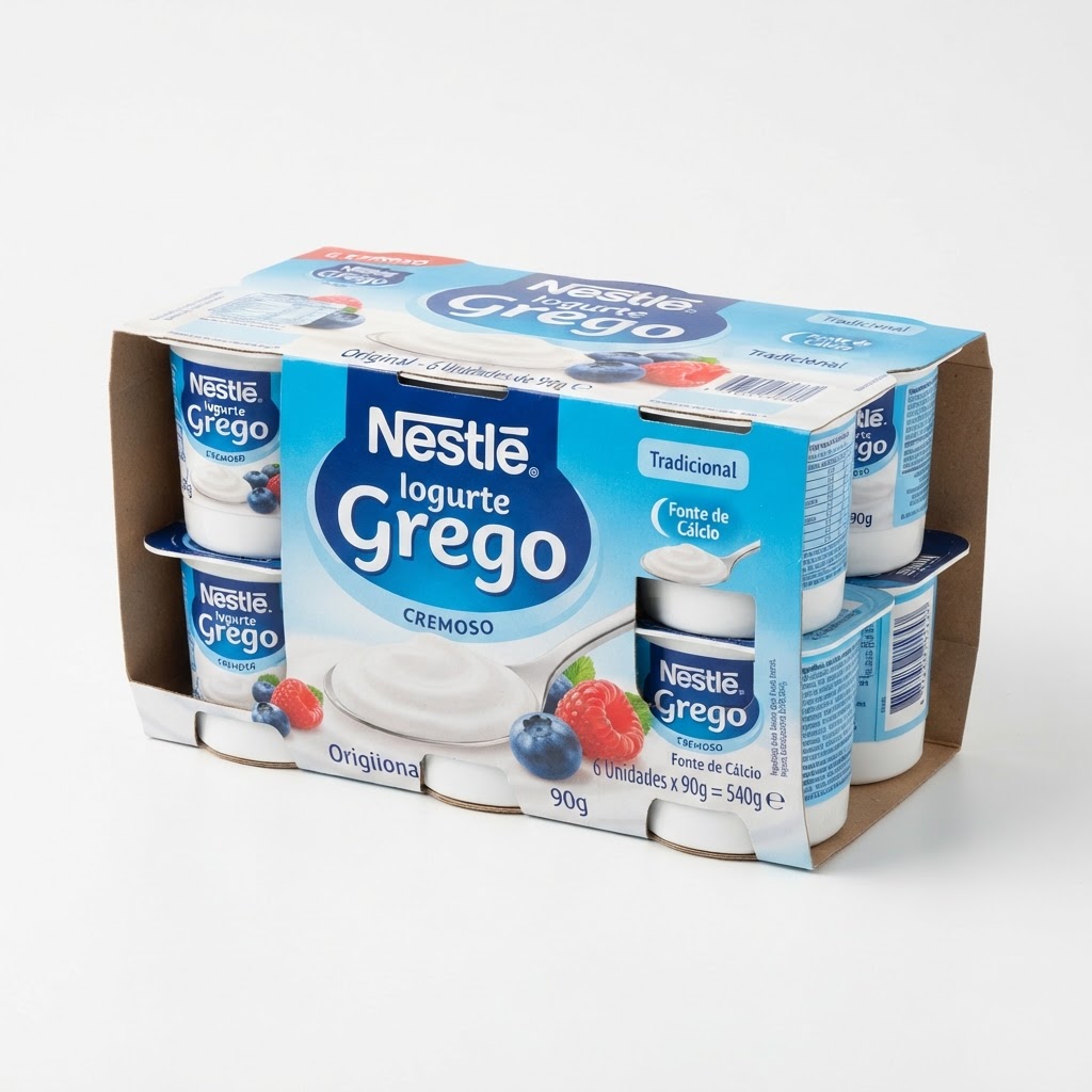 Iogurte Grego Nestlé c/6 540g