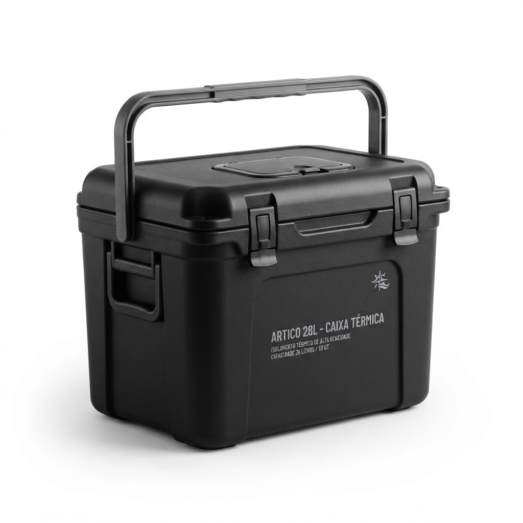 Caixa Térmica Soprano Preta 28L