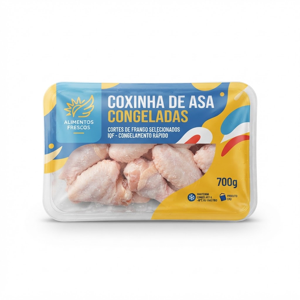 Coxinha de Asa Pif Paf Pct 700G Iqf Congelado
