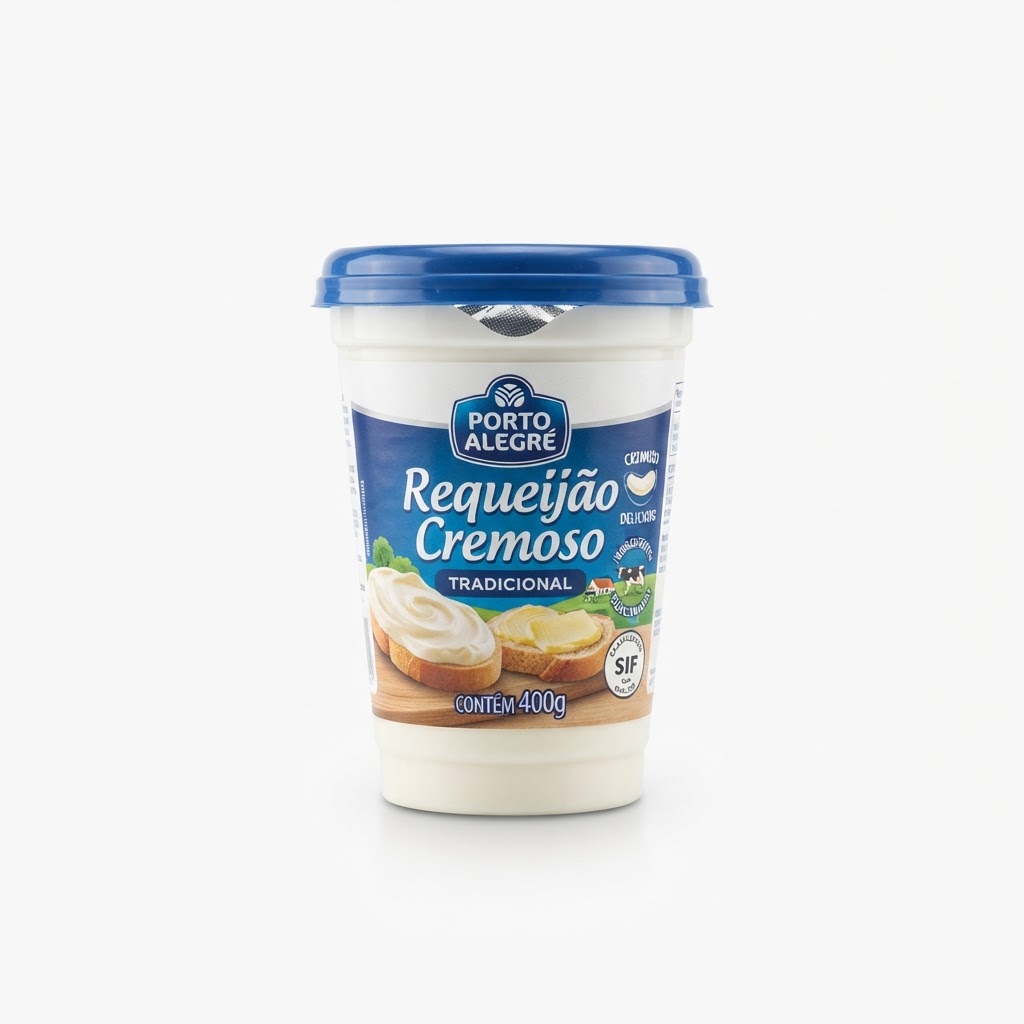 Requeijão Cremoso Porto Alegre 400g