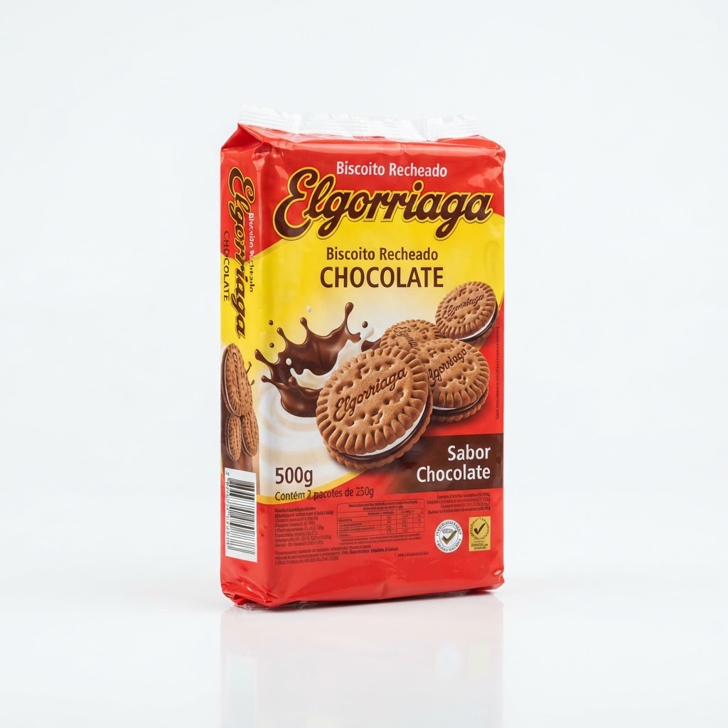 Biscoito Recheado Elgorriaga 500g