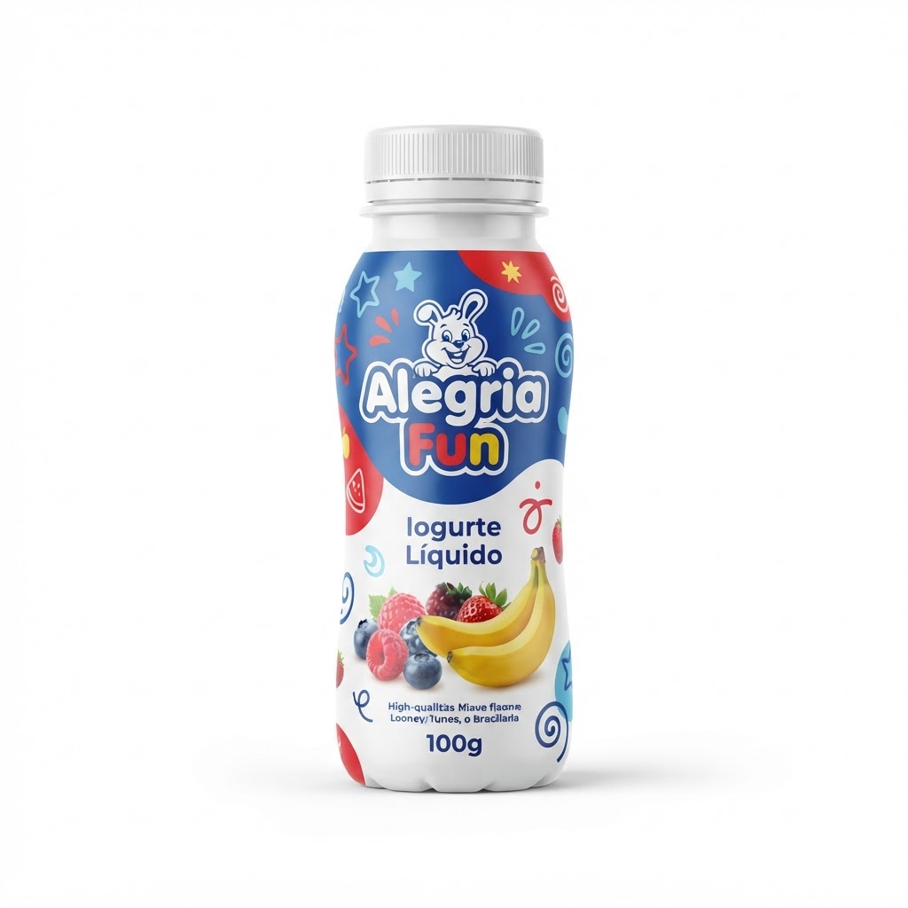 Iogurte Líquido Itambé Kids/Looney Tunes 100g