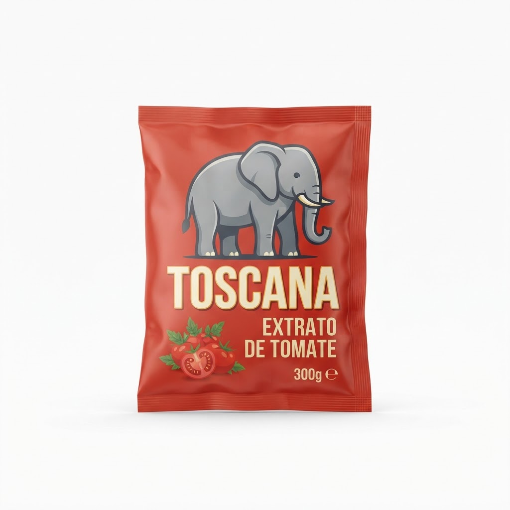 Extrato de Tomate Elefante Sache 300g