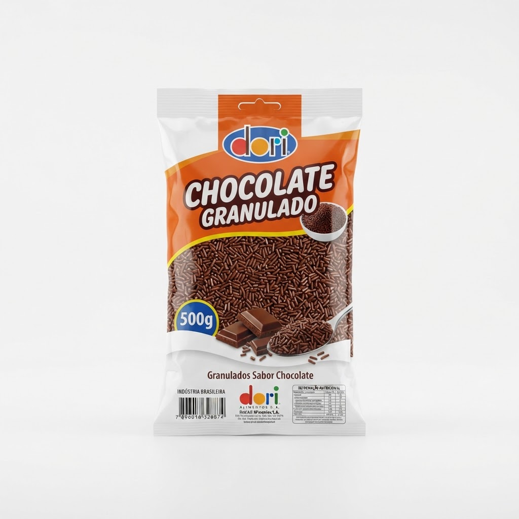 Chocolate Granulado Dori 500g