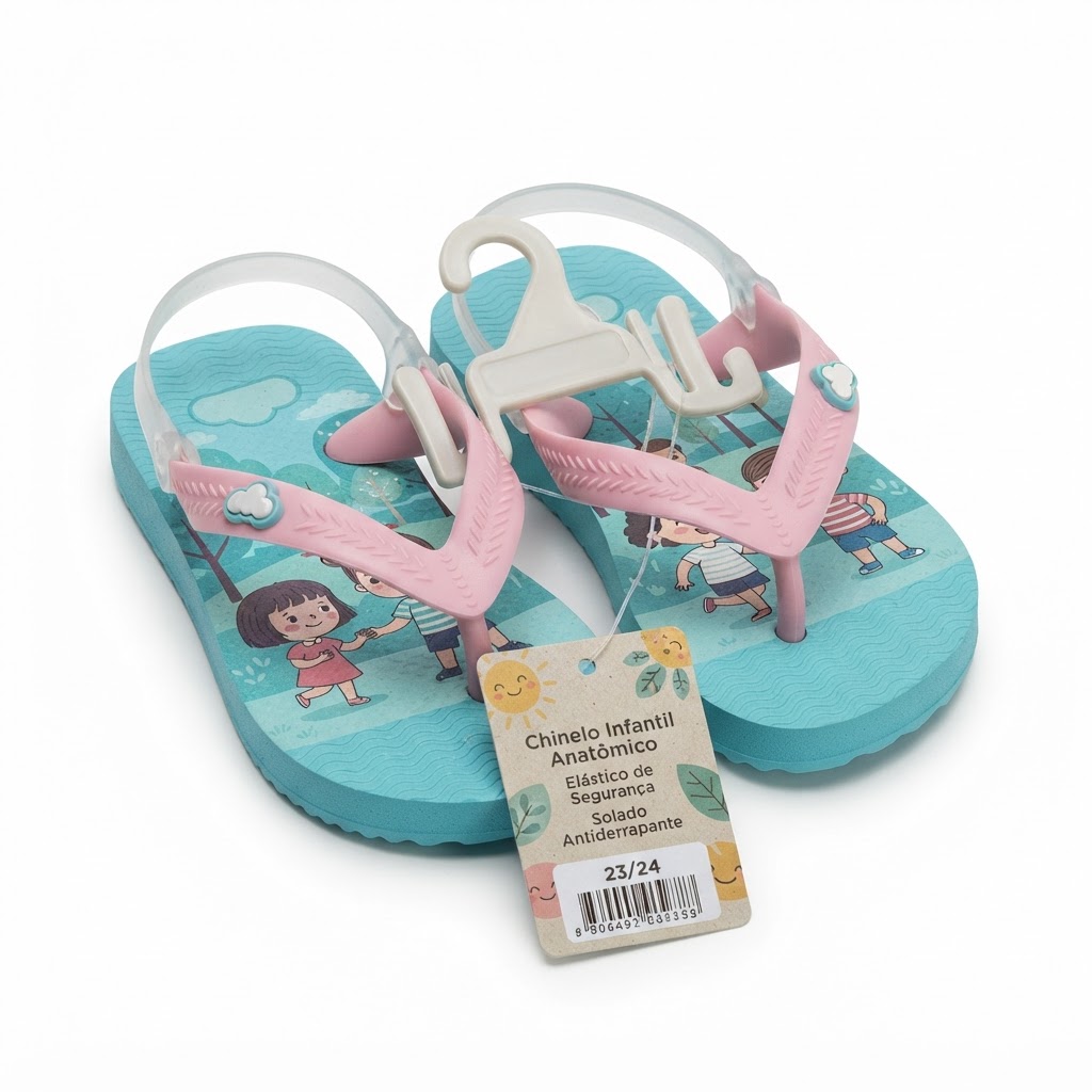 Chinelo Ipanema Turma da Mônica Baby ou Infantil
